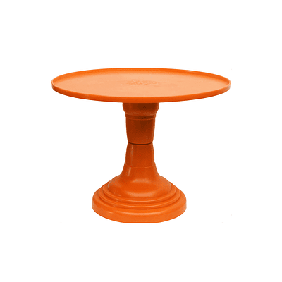 Soporte plano ondulado para torta color amarillo naranja 200g 23*18cm