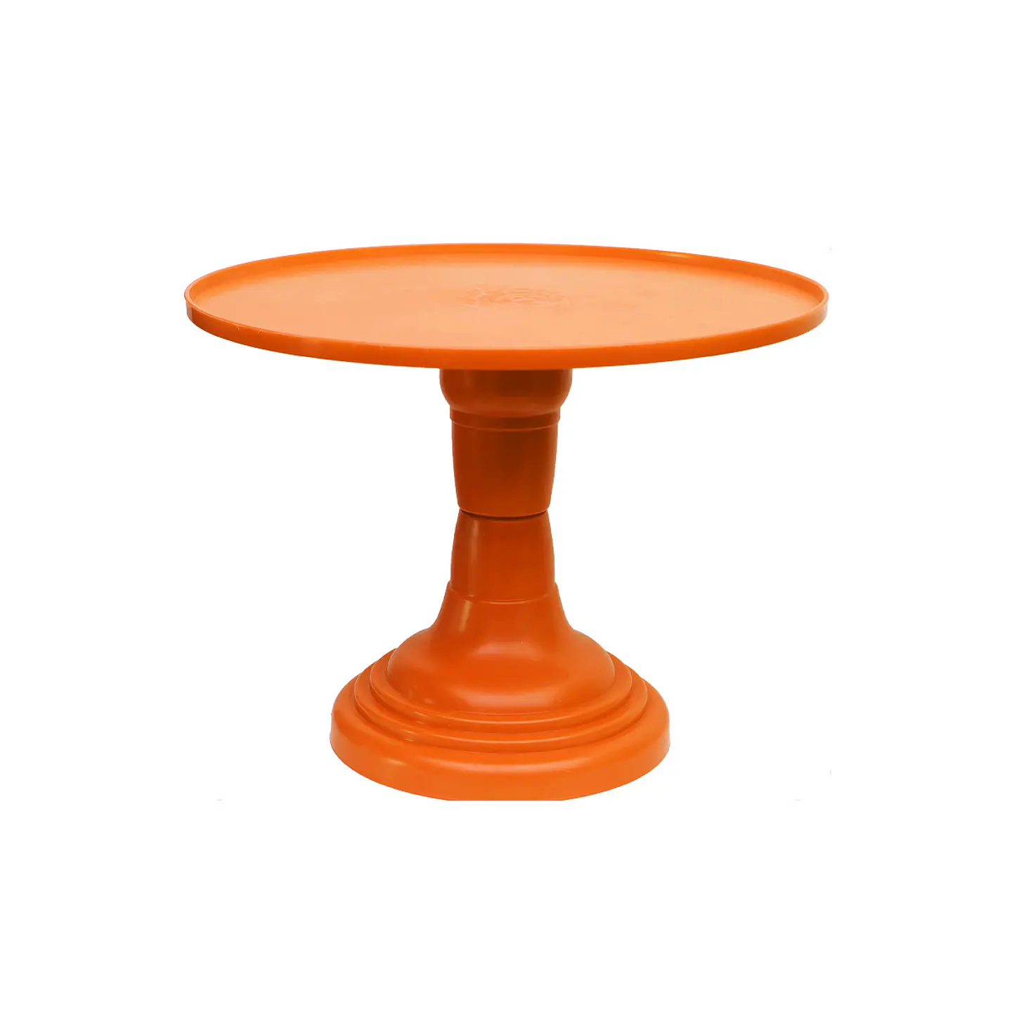 Soporte plano ondulado para torta color amarillo naranja 200g 23*18cm 1