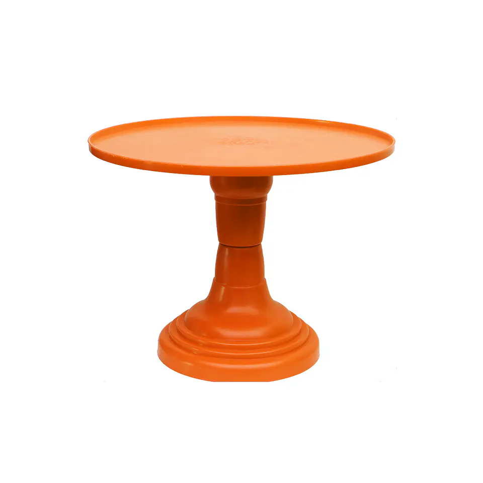 Soporte plano ondulado para torta color amarillo naranja 200g 23*18cm 1