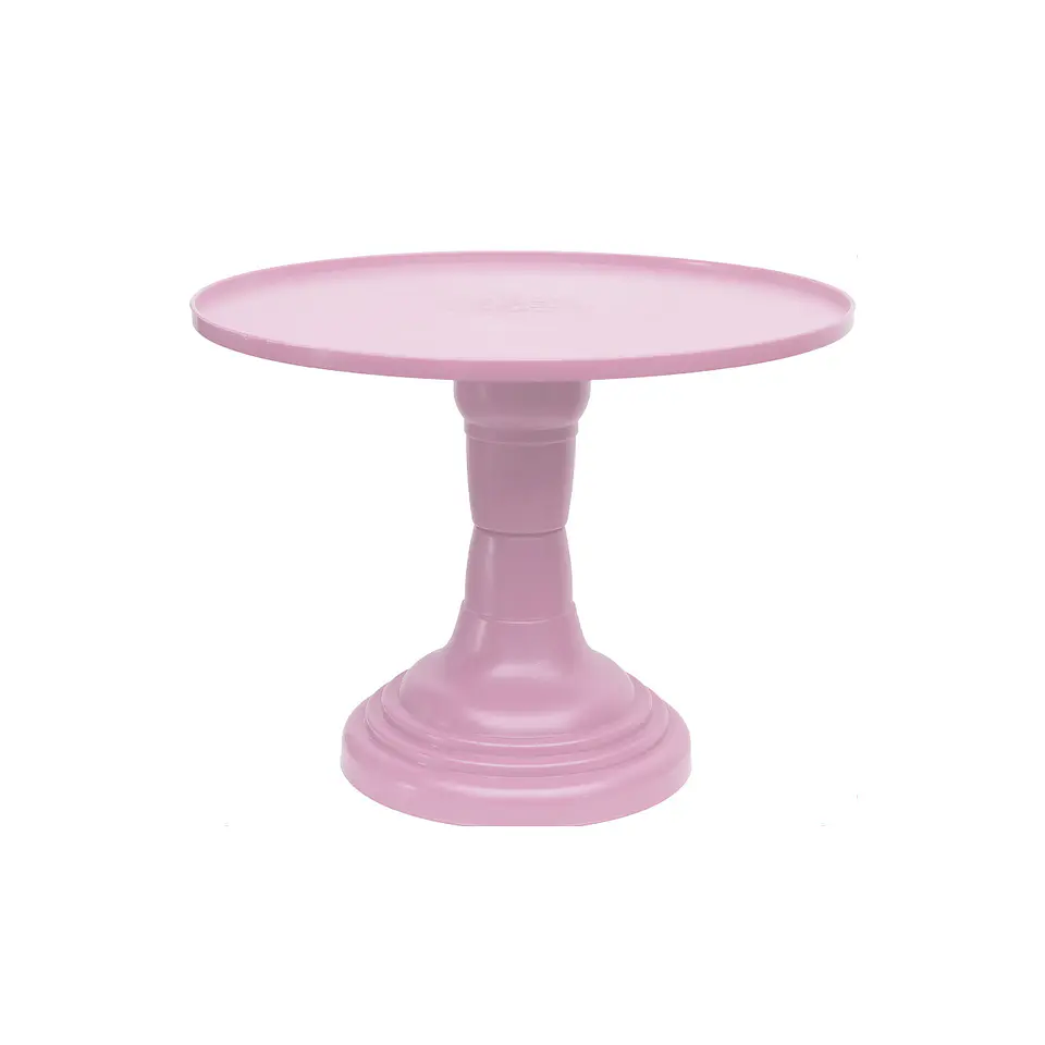 Soporte plano ondulado para torta color rosado claro 200g 23*18cm 1