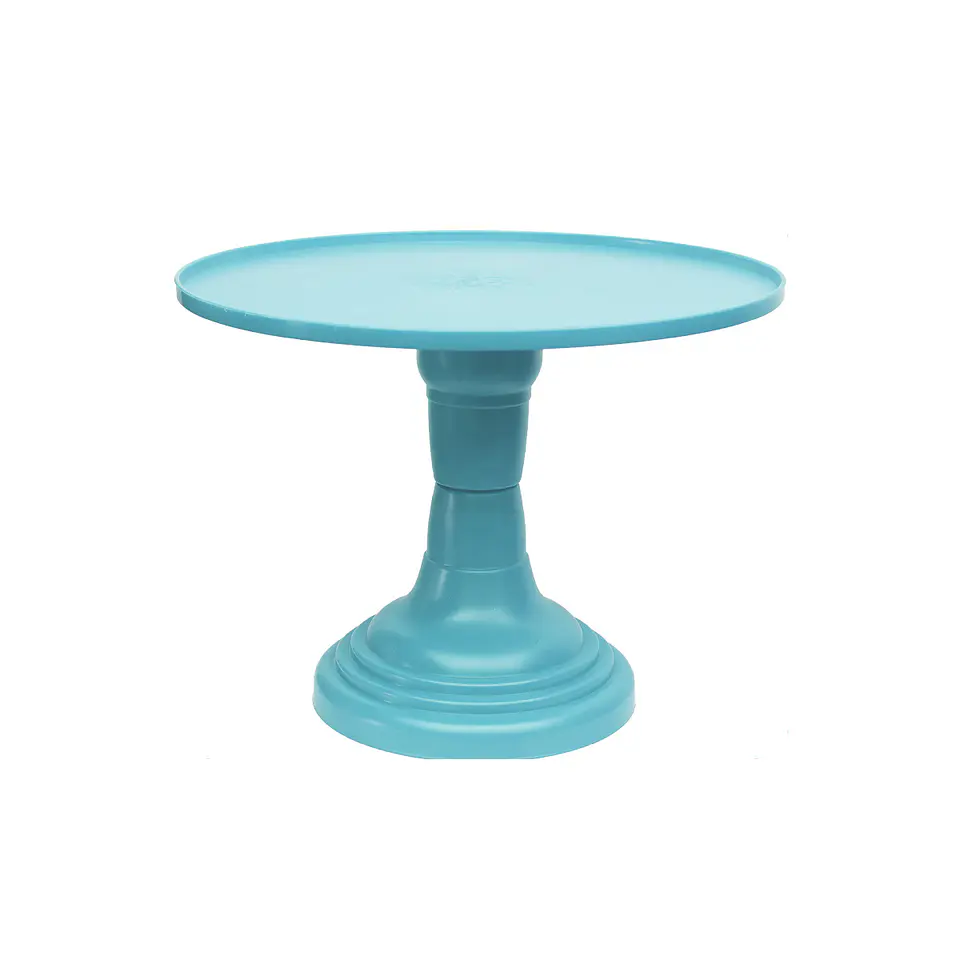 Soporte plano ondulado para torta color celeste 200g 23*18cm 1