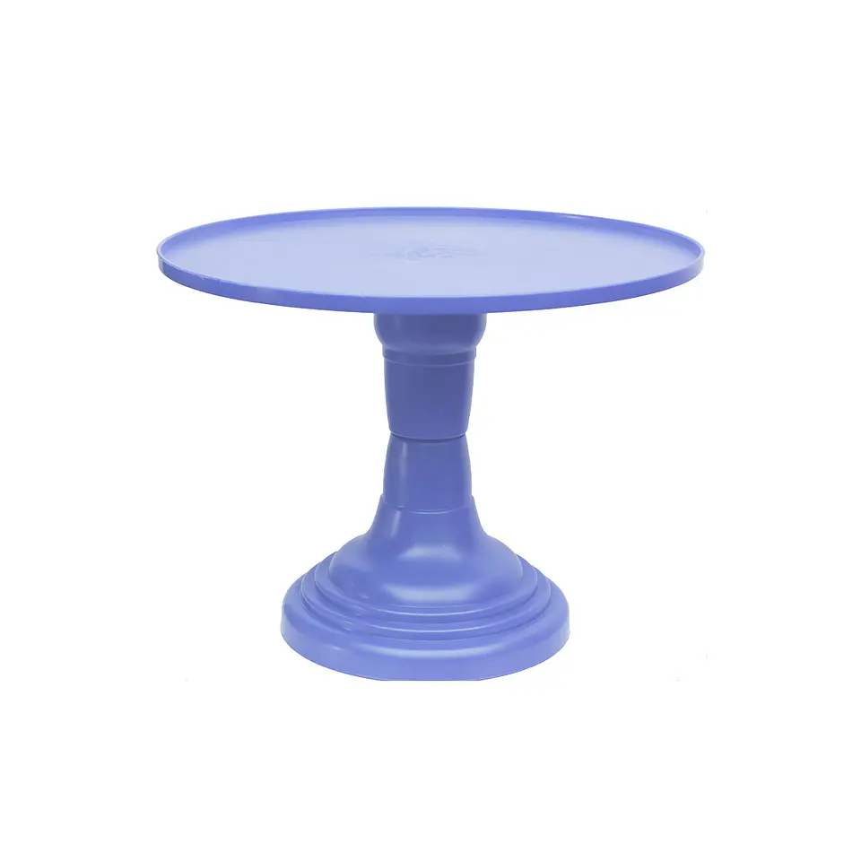Soporte plano ondulado para torta color morado claro 200g 23*18cm 1