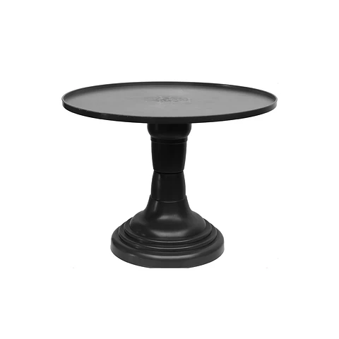 Soporte plano ondulado para torta color negro 200g 23*18cm