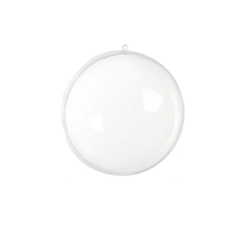 Bola plástica transparente 5cm 5pcs