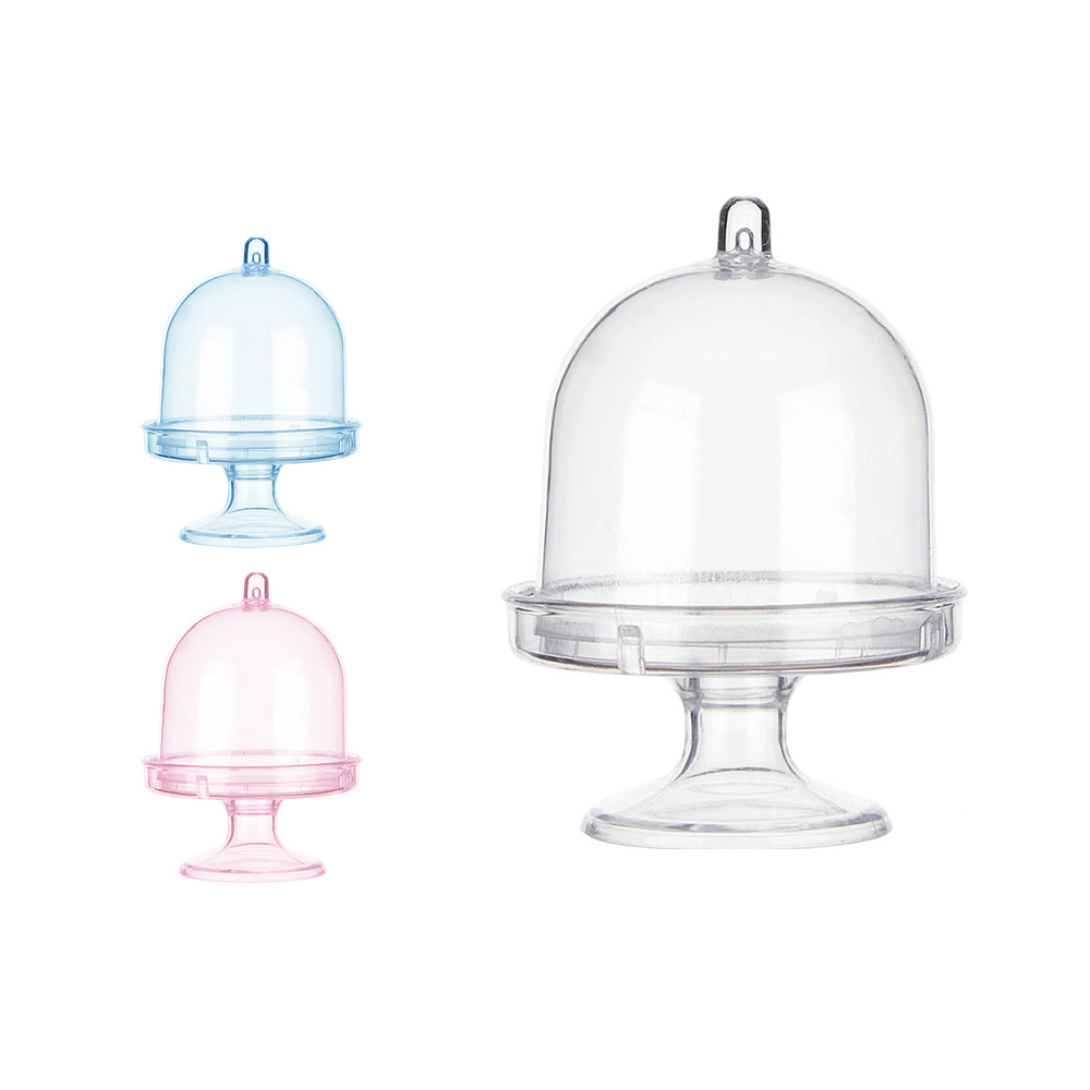 Caja plástica para dulces 4.8*8cm 1pc Color Aleatorio