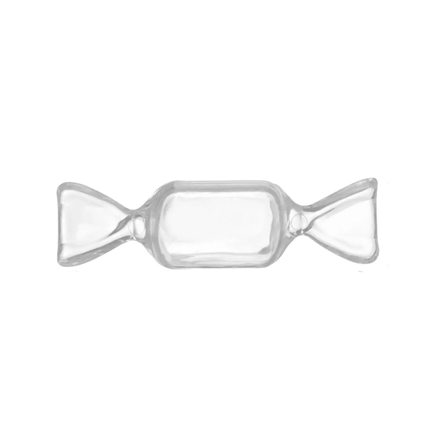 Caja plástica transparente para dulces 2.5*8.5cm 12pcs 1