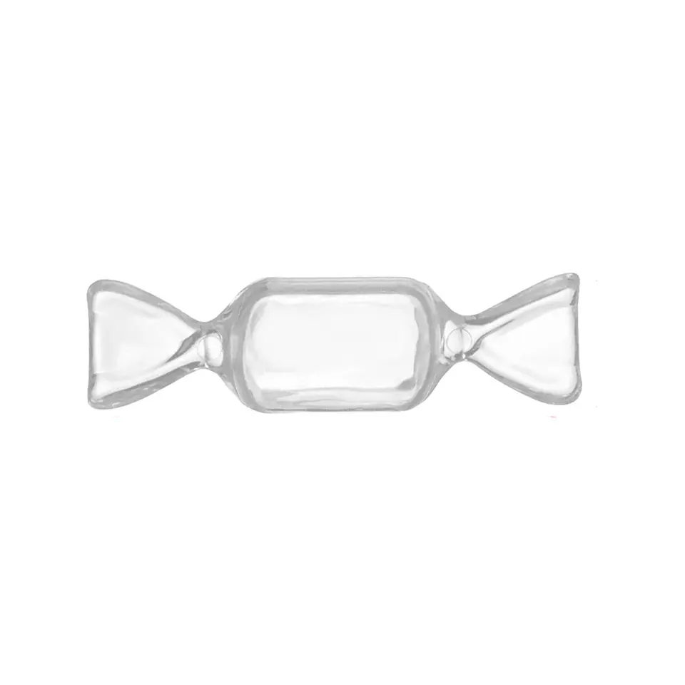 Caja plástica transparente para dulces 2.5*8.5cm 12pcs 1