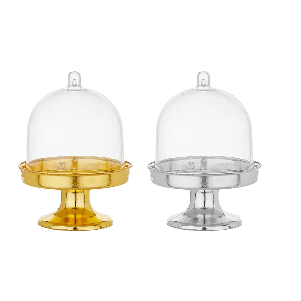 Base plástica mini para pastel 4.8*8cm 1pc Color Aleatorio