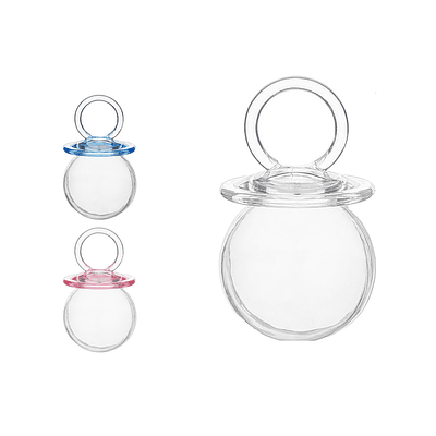 Caja dulcera forma chupete para recuerdo 5*8cm 1pc Color Aleatorio