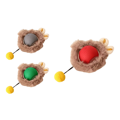 Pelota interactiva inteligente para gatos Color Aleatorio