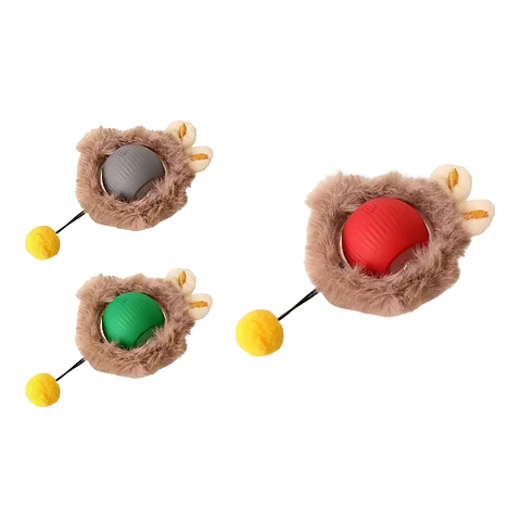 Pelota interactiva inteligente para gatos Color Aleatorio