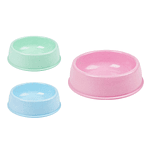 Plato plástico redondo pequeño color aleatorio 5*13*15cm