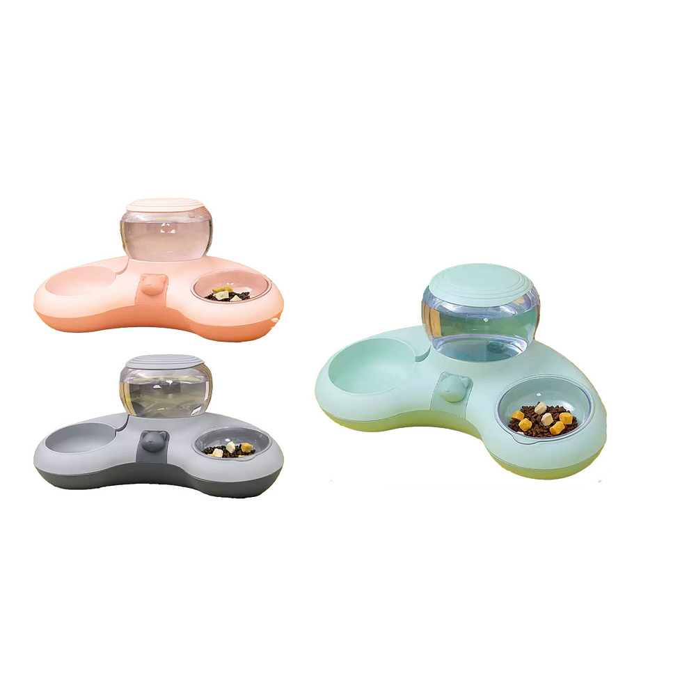 Bebedero y comedero 629g 1.4L 39*16*20cm Color Aleatorio