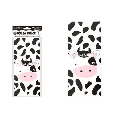 Bolsas de dulces vaca 12.5*27.5cm 12pcs