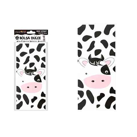 Bolsas de dulces vaca 12.5*27.5cm 12pcs