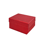 Caja de regalo rectangular con brillo rojo 11*7.5*5.5cm