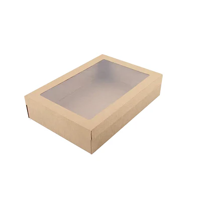 Caja de cartón plegable color kraft S 14*11*5cm 6pcs