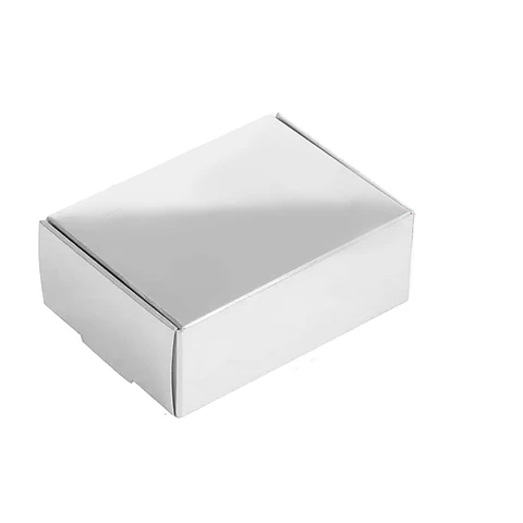 Caja de cartón plegable plateada M 22*17*7.5cm 6pcs