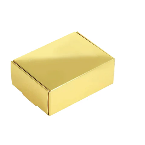 Caja de cartón plegable dorada L 30*23*9cm 6pcs