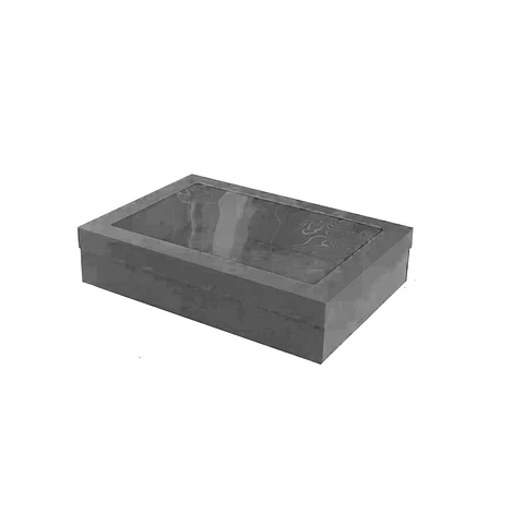 Caja de cartón plegable negra L 30*23*9cm 6pcs
