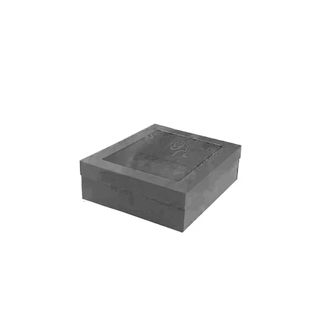 Caja de cartón plegable negra S 13*13*6cm 6pcs