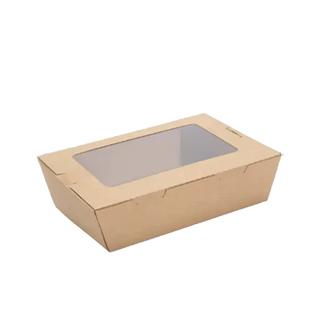 Caja de cartón plegable color kraft M 24*16*7.5cm 6pcs