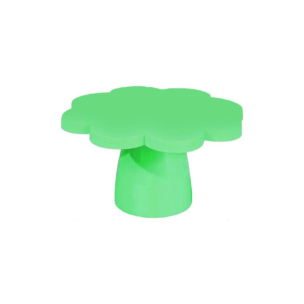 Soporte para torta superficie flor verde claro 10*25cm