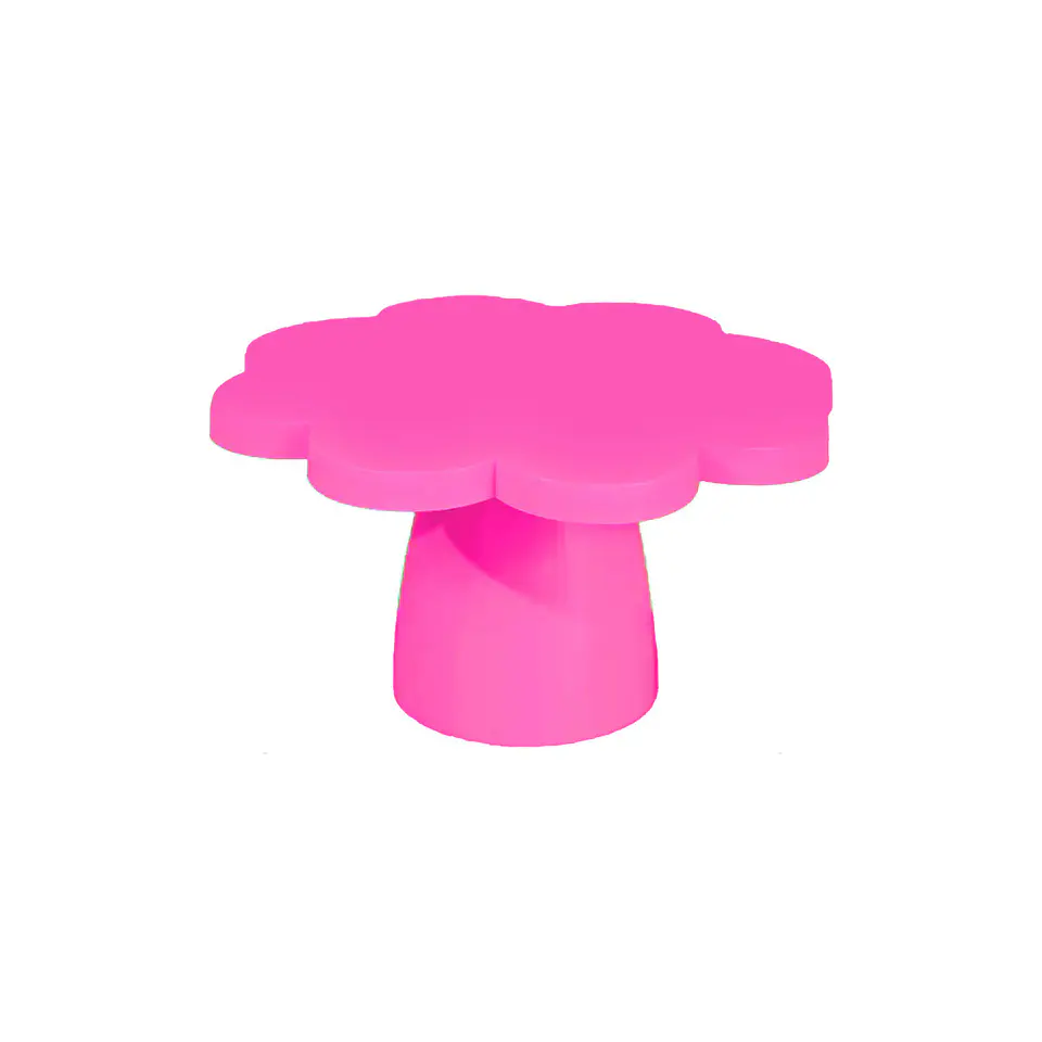 Soporte para torta superficie flor fucsia fluorescente 10*25cm 1