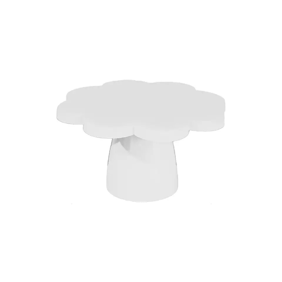 Soporte para torta superficie flor blanco 10*25cm 1