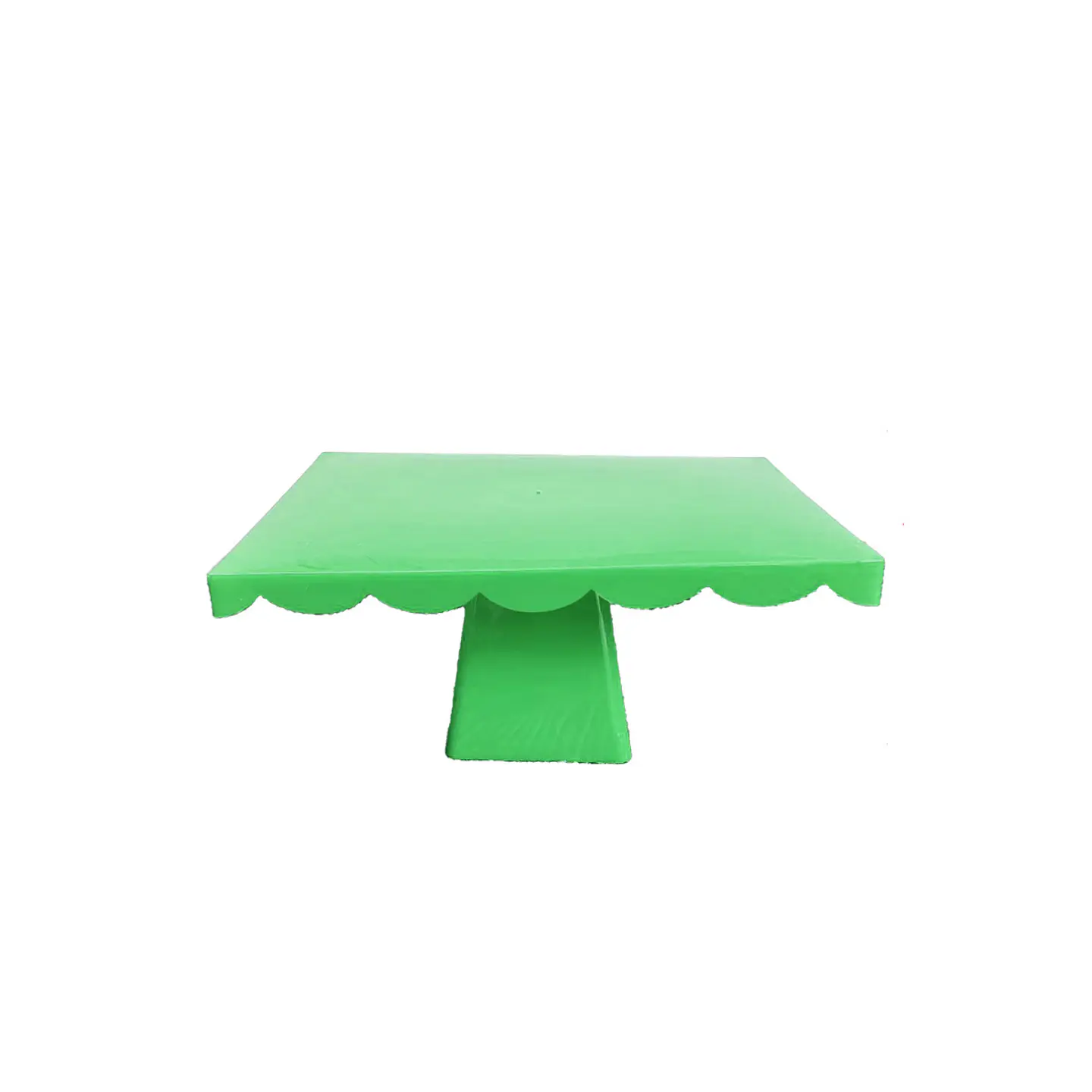 Soporte para torta superficie rectangular verde claro 12*20*28cm 1