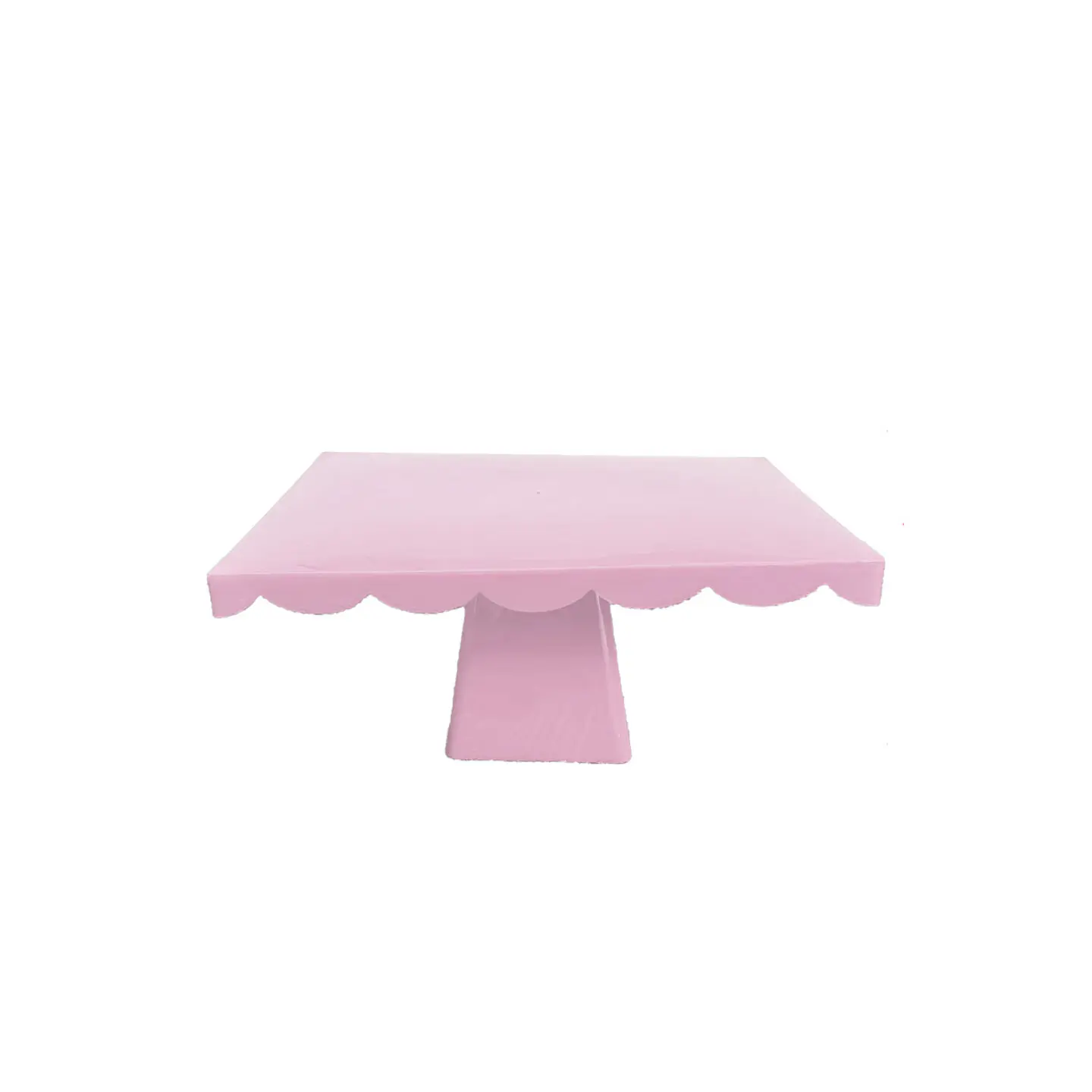 Soporte para torta superficie rectangular rosado claro 12*20*28cm 1