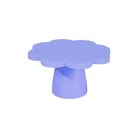 Soporte para torta superficie flor lila claro 10*25cm