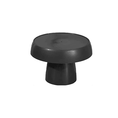 Soporte para torta superficie redonda negro 15*19cm