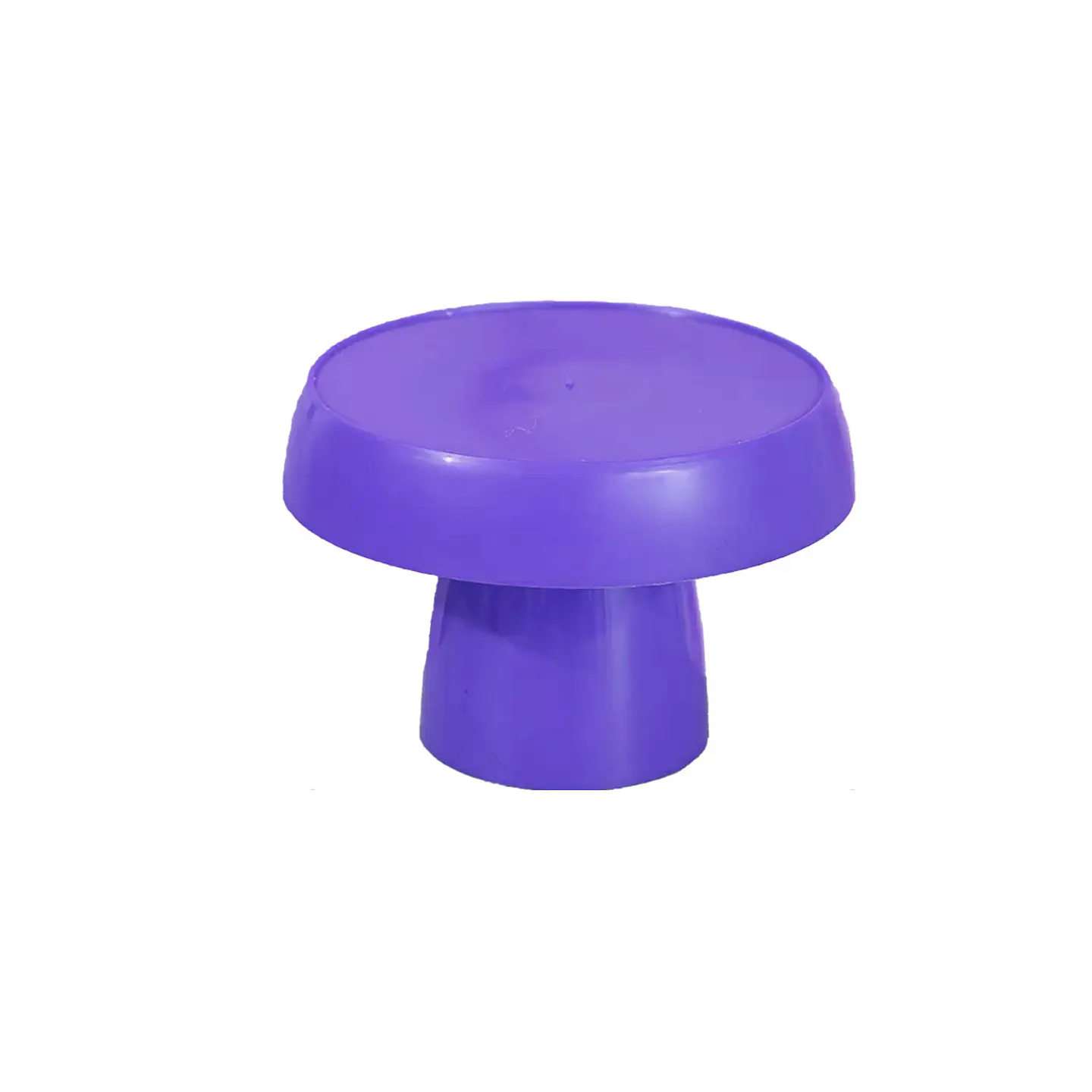 Soporte para torta superficie redonda morado 15*19cm 1