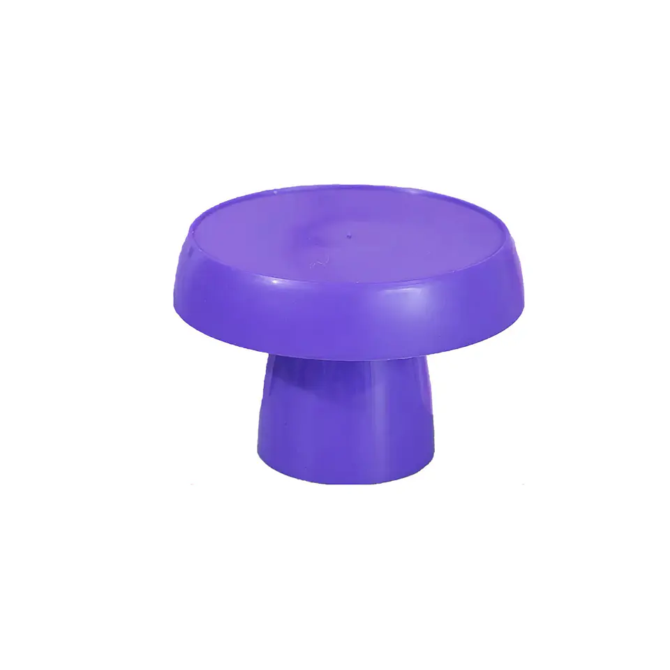 Soporte para torta superficie redonda morado 15*19cm 1