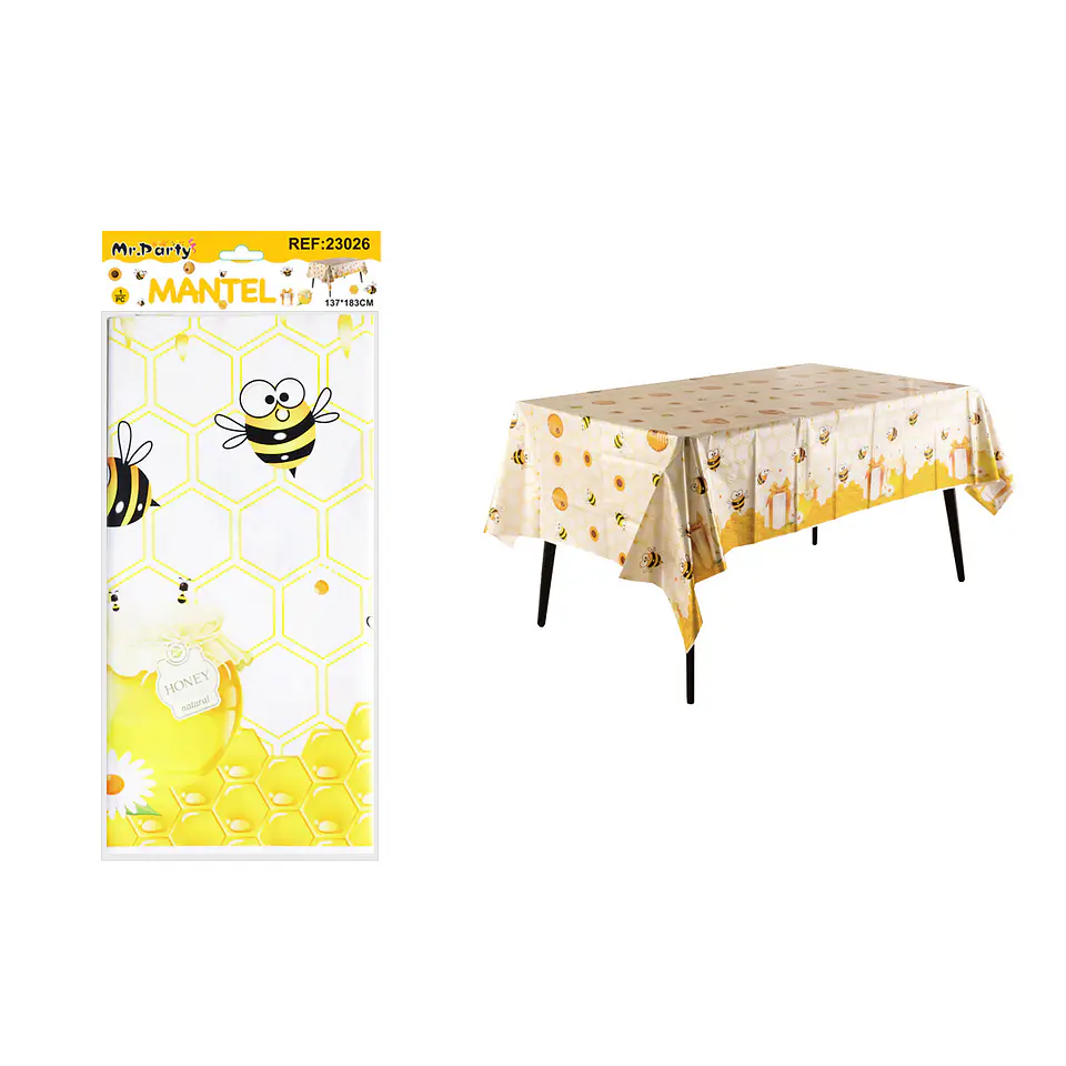 Mantel plástico de abeja 137*183cm 1