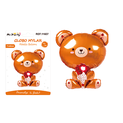 Globo metálico osito 71*62cm