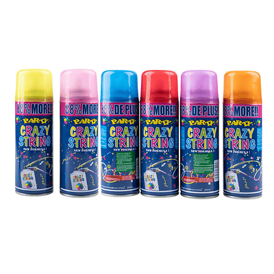 Serpentinas Tangana Spray/Crazy String Streamer Spray