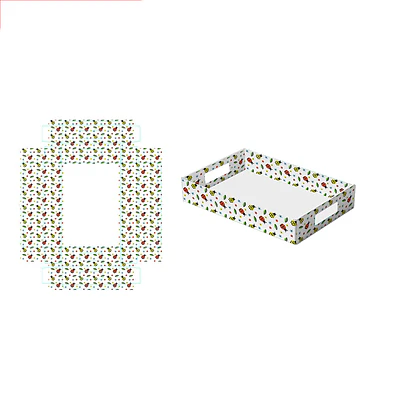 Caja de regalo plegable diseño mariquita 32*22*7cm 6pcs