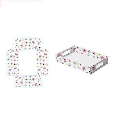 Caja de regalo plegable diseño mariposa 32*22*7cm 6pcs