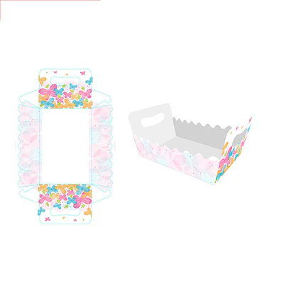 Caja de regalo plegable diseño mariposa 19*13*10cm 6pcs
