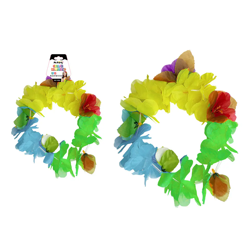 Cintillo hawaina multicolor