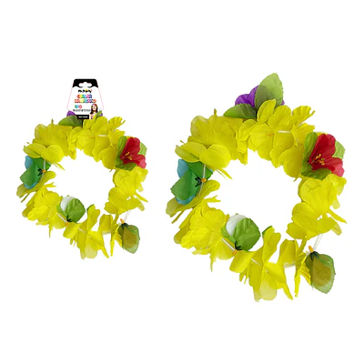 Cintillo hawaina amarillo