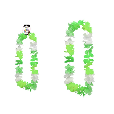 Collar hawaiano verde