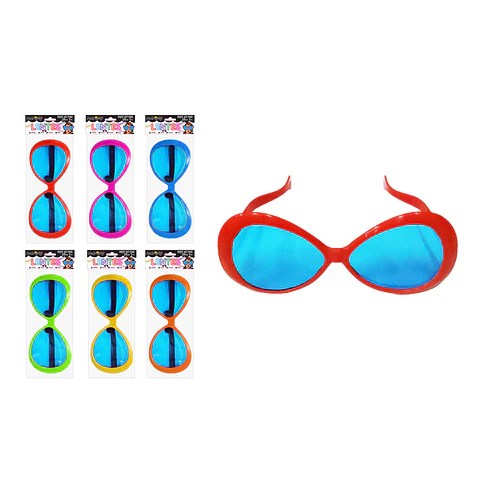 Lentes de fiesta forma ovalada Color Aleatorio