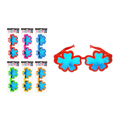 Lentes de fiesta forma flor Color Aleatorio