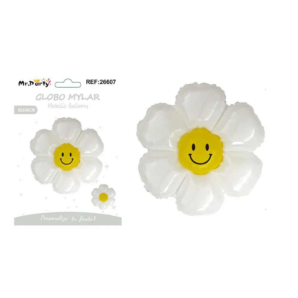 Globo metálico margarita 46*60cm