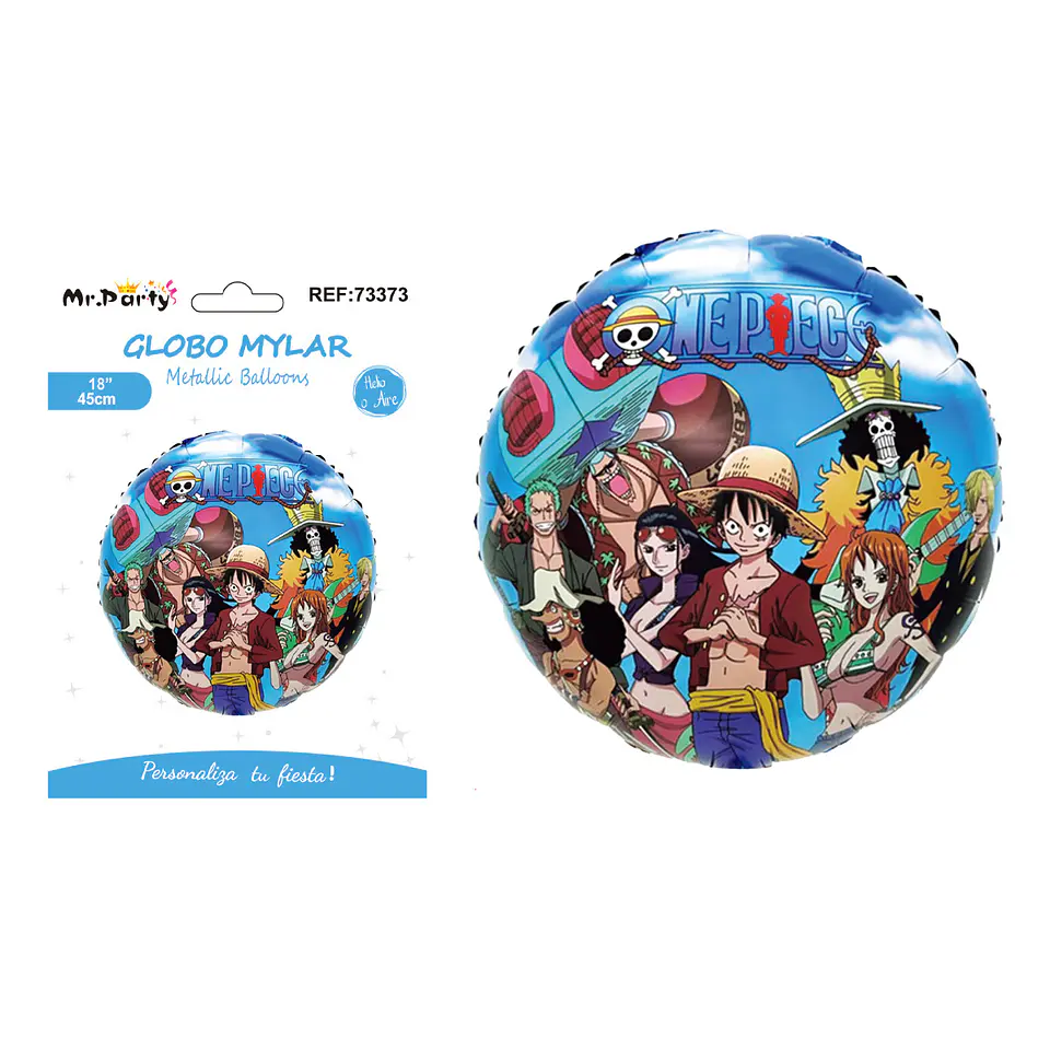 Globo metálico One Piece 45cm 1