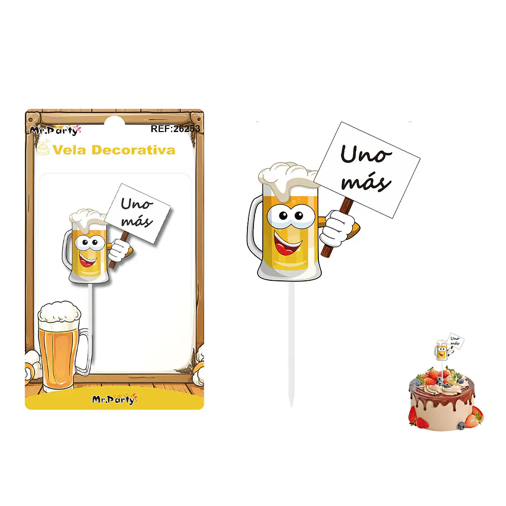 Vela decorativa de copa 5.7*6.2cm