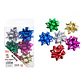 Lazos estrella para regalo colores surtidos 5cm 6pcs - Miniatura 1